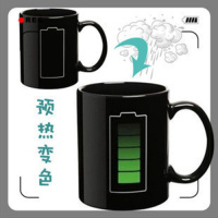 330ML创意加变色杯子/陶瓷杯/杯/咖啡杯/情侣杯/马克杯