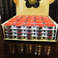 酥油灯无烟蜡烛供灯香薰植物油蜡烛供佛100粒4小时酥油灯邮1238