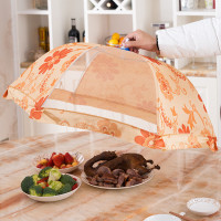磊磊 超密加固菜罩可折叠餐桌罩超大方形饭菜罩防蚊虫防尘盖菜伞