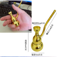 铜烟斗烟壶过滤烟斗两用型旱烟斗旱烟袋锅子过滤烟嘴清肺烟具