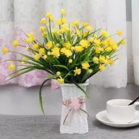 仿真花假花塑料花向日葵仿真花假花客厅餐桌花冰箱上的茶几摆件