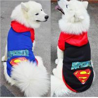 大型犬狗狗衣服超人服大狗狗衣服中型大型犬金毛萨摩耶哈士奇冬装