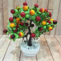 假花塑料花财果如意果富贵果仿真花套装客厅电视柜摆花装饰摆件