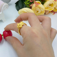 招财辟邪越南沙金貔貅手链女 可节欧币金饰品18k镀金久不色