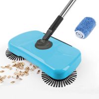 扫地机手推式吸尘器家用软扫把簸箕套装组合魔法扫帚平板拖把托布