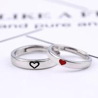 [免费刻字+送项链绳子]925纯银戒指女情侣戒指男韩版饰品对戒子