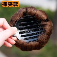送皮筋假造型九朵花爪夹女生盘新娘丸子头抓夹花苞头