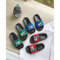 小熊居家拖鞋女室内夏秋季厚底亲子卡通家用凉拖洗澡防滑软底浴室