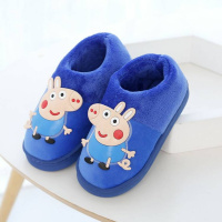 秋冬季儿童棉拖鞋卡通跟男童女童防滑宝宝棉鞋厚底儿童室内拖鞋
