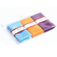 韩式3p鱼鳞抹布擦玻璃专用抹布超细纤维清洁布40*50cm 3条装