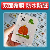 幼儿园象形字认字卡宝宝启蒙早教卡 全脑记忆儿童看图认字小中班