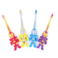 [儿童牙刷小孩软毛卡通牙刷]带玩具小汽车小飞机手表娃娃套装