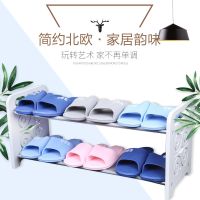 简易多层鞋架宿舍口收纳鞋柜家庭组装小鞋架子简约现代厅架