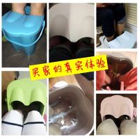阿诺欣耐摔带盖足浴桶按摩泡脚桶足浴盆塑料手提洗脚桶洗脚盆