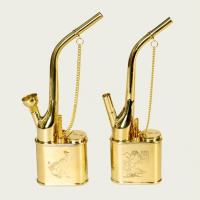 烟壶全套烟筒烟袋铜复古纯铜老式烟斗过滤烟嘴