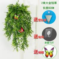 仿真金钟柳客厅墙面装饰室内绿植壁挂花藤垂藤条植物假花藤蔓