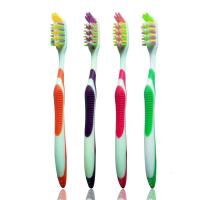 【送牙膏】【8支装】晨友细丝软毛竹炭成人牙刷 中硬毛情侣家用