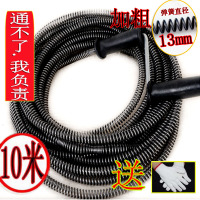 加粗管道疏通王通下道工具管道马桶地漏堵塞家用通管道疏通神器