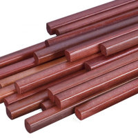 [越南进口][平价促销]百卓原木实木/红檀木筷子/无漆无蜡/家庭适用10双装