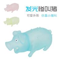 新款宠物玩具狗狗玩具新奇特整蛊玩具大号光惨叫猪整人泄减压
