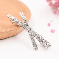 简约美韩版夹饰品韩国头饰成人卡优雅顶夹一字夹刘海夹边夹弹