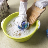 搓衣板家用实迷你小号洗衣板老式防滑戳衣板洗衣垫加厚大挫衣板