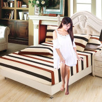 保护套床罩床垫罩单件床套防滑床单活性印染久洗不易褪色