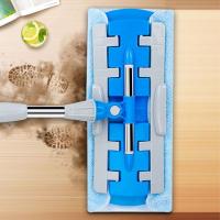 多点大号免手洗平板拖把可夹旧毛巾懒人平托瓷砖地拖木地板拖地布