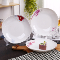 正品骨瓷盘子厂家直销]蛋糕点心盘牛排盘西餐盘子8.5英寸家方盘