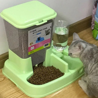 狗碗狗盆食盆猫盆宠物猫咪用品金毛泰迪双碗猫碗自动喂食器饮器