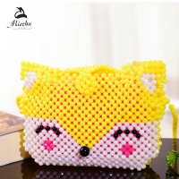 手工串珠儿童单肩斜跨女 散珠子DIY编织工艺饰品材料制作