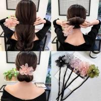 盘器丸子头花苞头懒人神器盘头编器韩版扎头饰品饰头饰