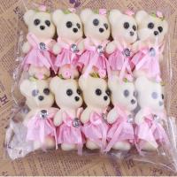 大眼熊 泡沫熊 冰淇淋小熊 卡通花束小熊公仔 鲜花装材料批