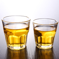 买一套送一套12只无铅钢化玻璃杯套装耐热杯白酒杯烈酒杯啤酒杯