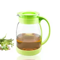 颜色随机1.8L超大容量茶壶耐热防爆玻璃冷壶泡茶壶花茶壶凉壶