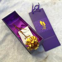 母亲节康乃馨花束单支金色创意礼品送仿真花束假花手工塑料花