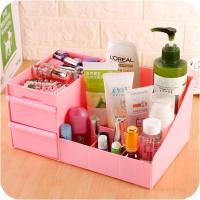 大号化妆品收纳盒塑料桌面首饰盒整理盒抽屉式梳妆台护肤品置物架