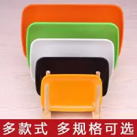 [特价5个装]彩色密胺盘子小吃碟子烧烤盘肠粉盘凉菜盘仿瓷餐具