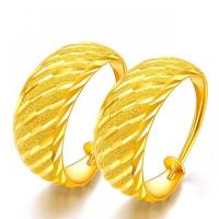 车花工艺24k镀金耳环时尚个性耳坠闪耀耳环女款送妈妈最好的