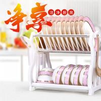 塑料放碗架碗碟沥架碗柜厨房置物架盘子碗筷收纳用品用具小百货