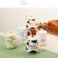 创意个性家用陶瓷马克杯子喝杯女可爱纯牛奶咖啡杯情侣杯子套装