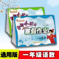 寒假作业冈小状元小学1-6一至六年级上下册通用版语数英假期练