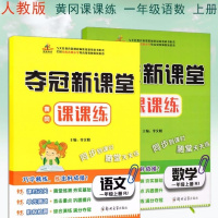 冈课课练小学生1-6年级下册语文数学英语任选人教同步练习上册