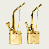 老式铜烟斗 中号铜烟嘴烟袋锅两用烟壶