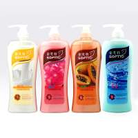 索芙特木瓜香浴露1000g 女士 男士沐浴露全身亮彩保湿乳留香