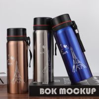 正品[啸川]大容量,真空保温杯 ,不锈钢学生杯户外休闲 904
