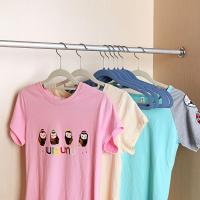 喜誉来防滑无痕植绒晾衣架男女家用成人裤裙服装店橱柜收纳挂撑子