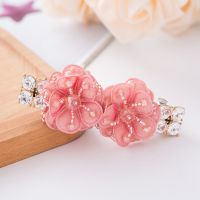 夹头花夹子大号卡头饰马尾夹韩国饰品弹簧夹横夹蝴蝶结顶夹