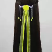 古装古典头饰品飘带复古簪古风簪子古代步摇流苏女汉服cos饰