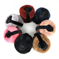 护耳套保暖男女可折叠耳套耳捂冬季人造獭兔毛耳罩甜美耳高品质